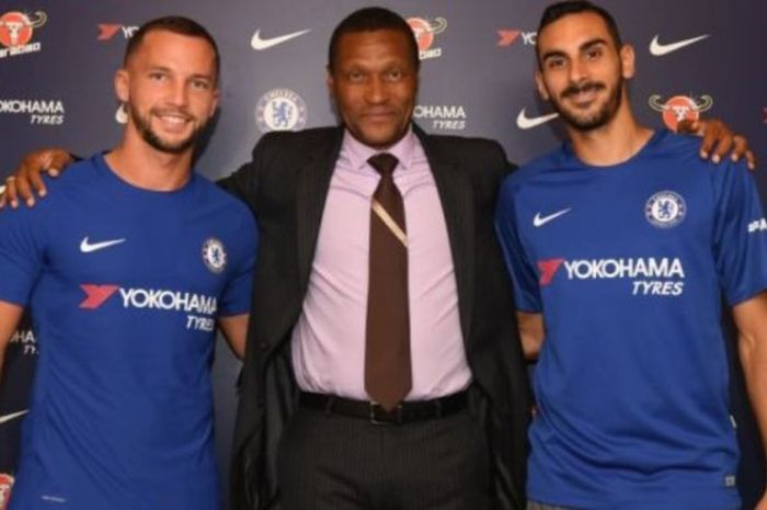Daniel Drinkwater dan Davide Zappacosta diperkenalkan sebagai pemain baru Chelsea, Kamis (31/8/2017).
