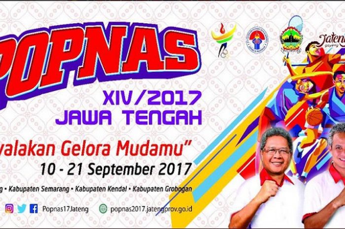 POPNAS ke-14 siap digelar di 5 wilayah Provinsi Jawa Tengah pada 10-21 September 2017.