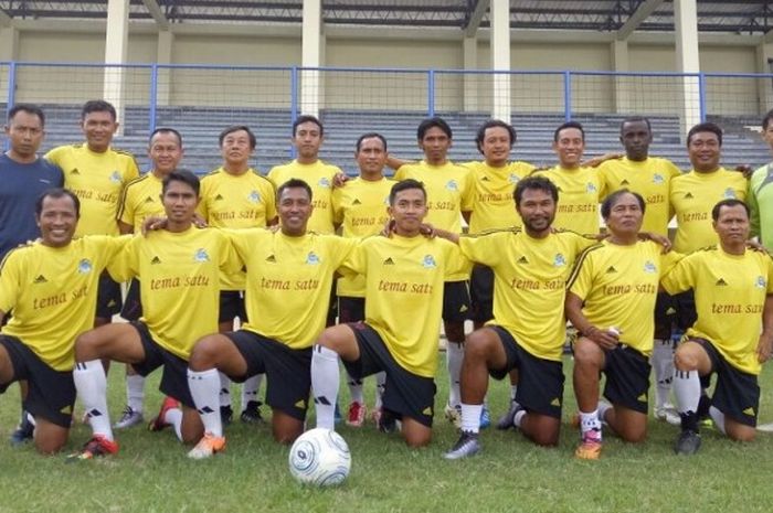 Skuat veteran Mitra Devata Bali siap menjajal para mantan pemain sepak bola di Kabupaten Karanganyar dari 25-29 Nopember 2016.