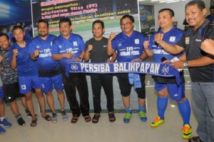 Walikota dan Wakil Walikota sedang melakukan urus rembuk pembahasan pengelola baru Persiba Balikpapan, Jumat (9/11/2018). 