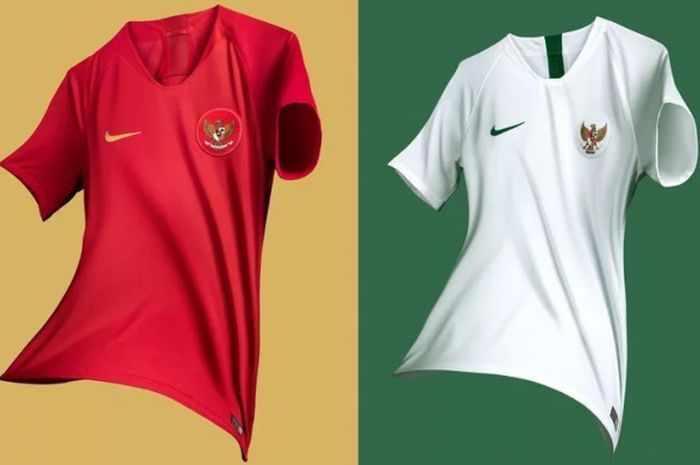 Jersey resmi timnas Timnas Indonesia untuk Piala AFF 2018