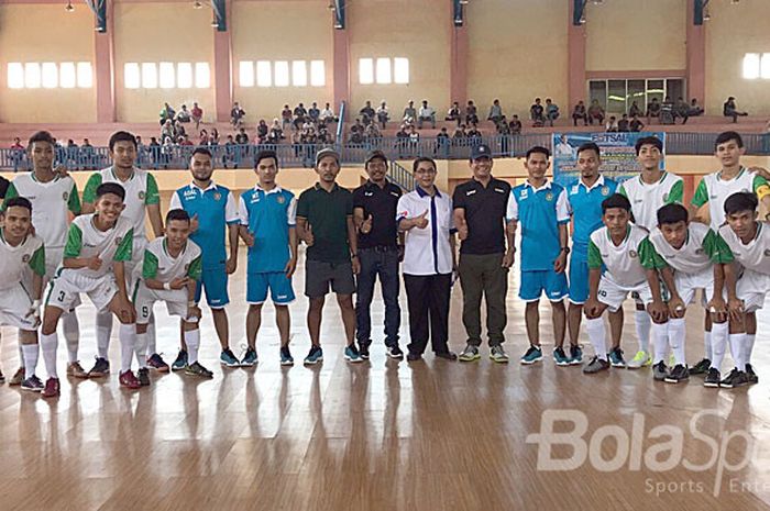 Skuat AFP Sumut di hari perdana FFI Championship 2017 melawan Sumatra Barat