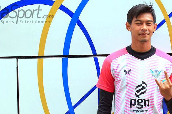 Kiper Baru Madura United, Satria Tama Hardianto.