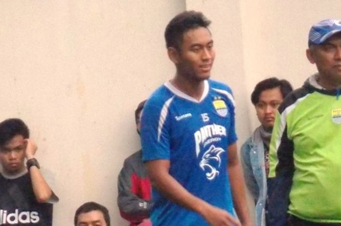 Striker muda Persib Bandung, Angga Febrianto.