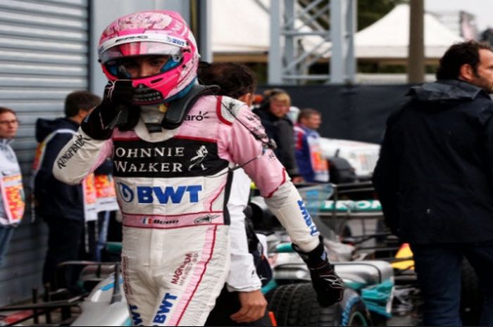 Esteban Ocon berhasil mencetak waktu tercepat ke-5 di sesi kualifikasi F1 GP Italia pada Sabtu (2/9/2017).