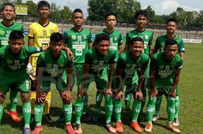 PSSA Asahan U-15 yang berhasil menembus babak 16 besar Piala Soeratin tahun 2017 