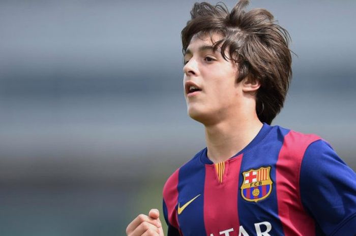 Penyerang muda Barcelona berusia 15 tahun, Pablo Moreno