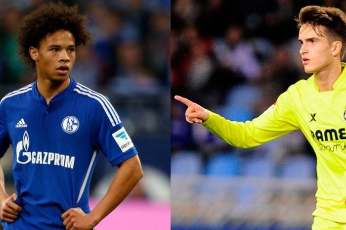 Denis Suarez dan Leroy Sane, opsi pelapis trio MSN Barcelona yang beredar di media Spanyol.