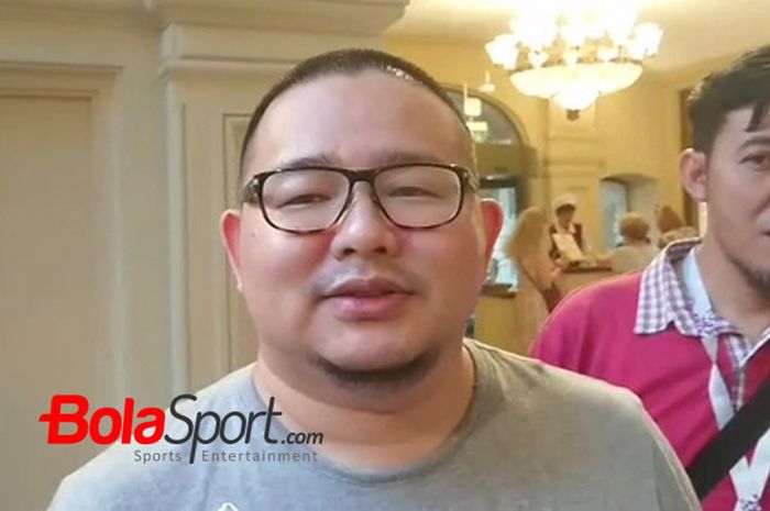 Fan asal Indonesia, Mario Sonatha yang siap menyaksikan final Piala Dunia 2018 di Rusia. 
