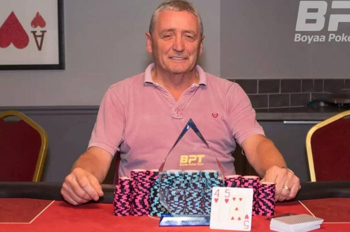 Juara 1 Boyaa Poker Tour Dublin, Mr Paddy.