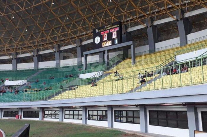 Suasana Stadion Patriot Candrabhaga jelang laga Timnas U-19 Indonesia Vs Timnas U-19 Kamboja, Rabu (4/10/2017)