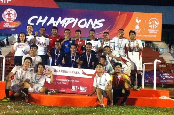 Tim MSG 1 dan Nakula yang akan dibawa Bambang Pamungas serta Firman Utina ke Hongkong dalam ajang AIA Championship 2017