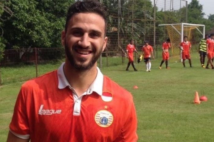 Pemain seleksi Persija Jakarta yang dicoret, Anmar Almubaraki.