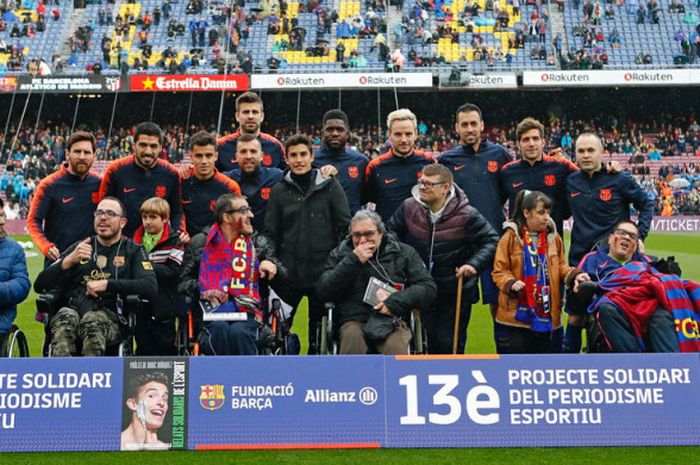 Marc Marquez jadi tamu kehormatan di Camp Nou, Barcelona