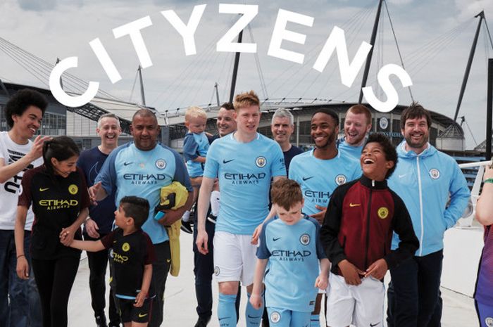 Manchester City merilis platform interaksi bernama Cityzens.