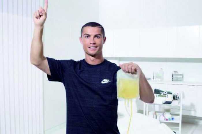 Cristiano Ronaldo ajak penggemarnya untuk donor plasma