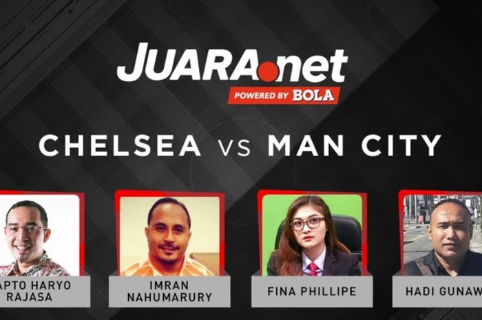 Duel prediksi pengamat sepak bola terhadap laga Chelsea vs Manchester City.