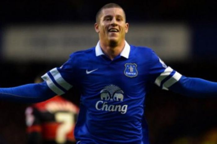 Ross Barkley saat membela Everton