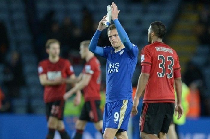 Penyerang Leicester City, Jamie Vardy, pernah hampir bergabung ke RB Leipzig pada dua tahun yang lalu.