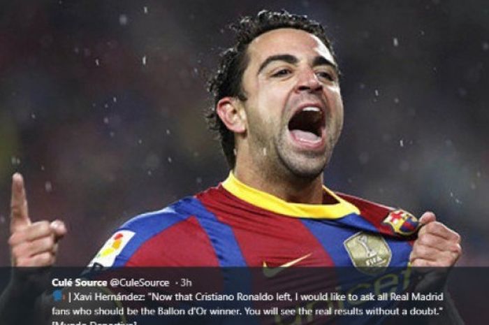 Legenda Barcelona, Xavi Hernandez, ingin mereformasi sepak bola demi penguasaan bola dengan cara membuat permainan 10 melawan 10.