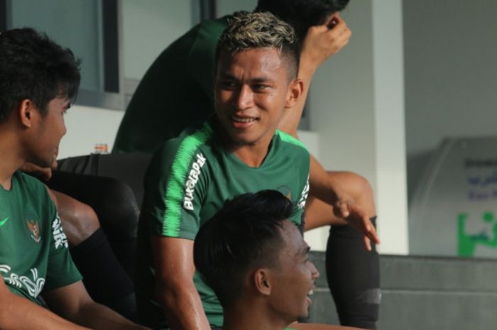 Osvaldo Haay akhirnya memenuhi panggilan timnas U-22 Indonesia pada Jumat (11/1/2019).