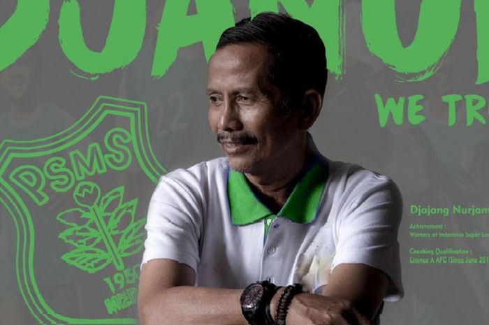 Pelatih anyar PSMS Medan, Djadjang Nurdjaman.