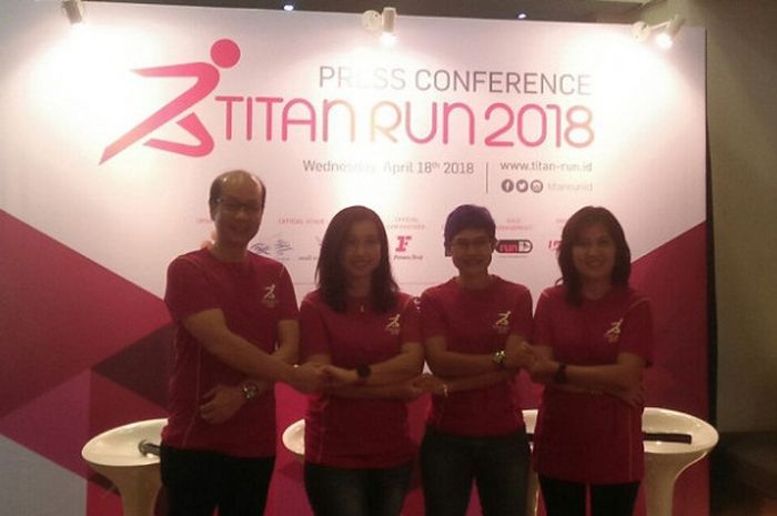 Titan Run 2018 akan dilaksanakan di Mall Alam Sutera, Tangerang, 11 Agustus 2018.