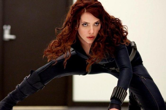 Scarlett Johansson, pemeran Black Widow (Agen Romanov) dalam film Avengers