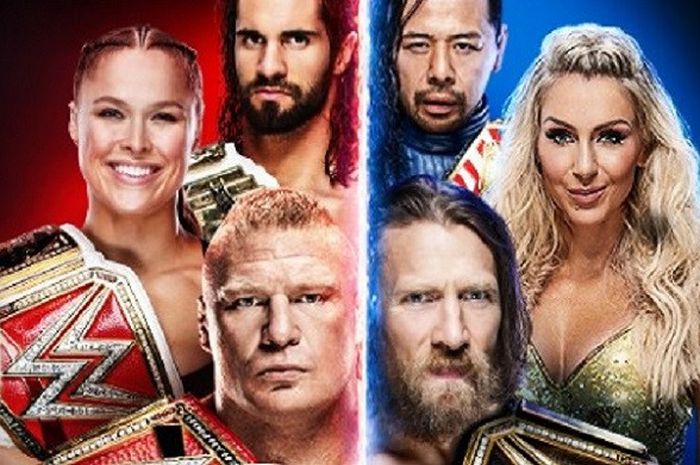 Poster promosi WWE Survivor Series 2018 yang akan diselenggarakan pada Minggu (18/11/2018) petang waktu Amerika Serikat atau Senin (19/11/2018) pagi waktu Indonesia.