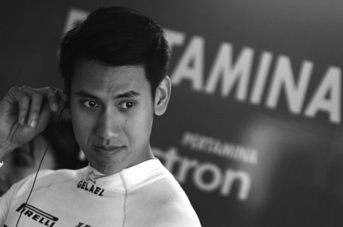 Pebalap Formula 2 asal Indonesia, Sean Gelael.
