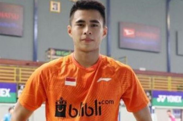 Salah satu pemain bulu tangkis junior Indonesia, Ikhsan Leonardo Imanuel Rumbay, yang akan berlaga di Kejuaraan Asia Junior 2018. 