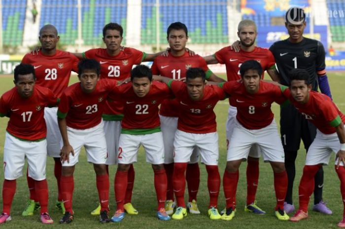 Skuat timnas U-23 Indonesia edisi 2013.