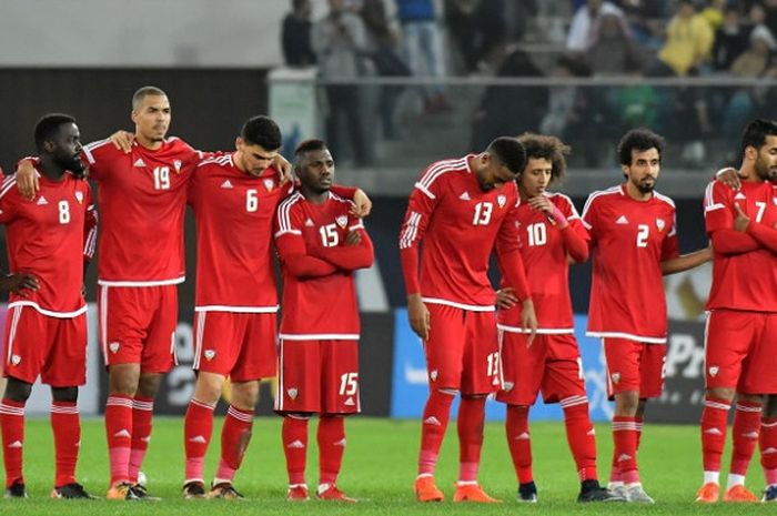 Timnas U-23 Uni Emirat Arab (UAE) siap bertanding di Asian Games 2018.