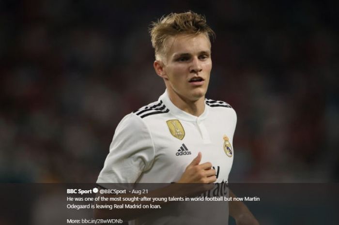 Wonderkid gagal Real Madrid, Martin Odegaard.