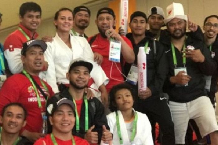 Atlet Jujitsu Indonesia di AIMAG 2017