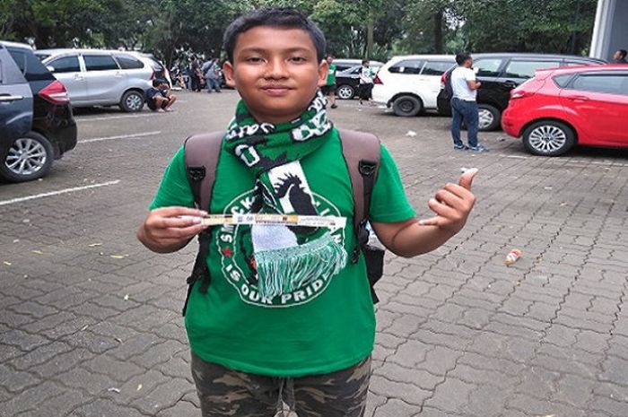 Gempar Siregar, fan cilik PSMS Medan