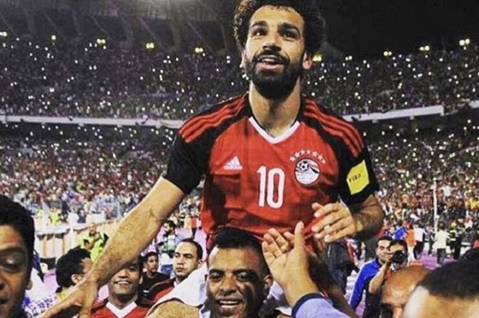 Pemain andalan timnas Mesir, Mohamed Salah mencetak dua gol ke gawang Kongo pada Senin (9/10/2017) yang membuat negaranya bisa unjuk gigi di Piala Dunia 2018.