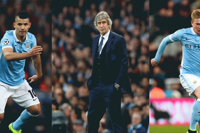 Aguero, Pellegrini dan Bruyne menjadi tiga dari 5 alasan City bisa menyabet gelar juara di Liga Champions. 