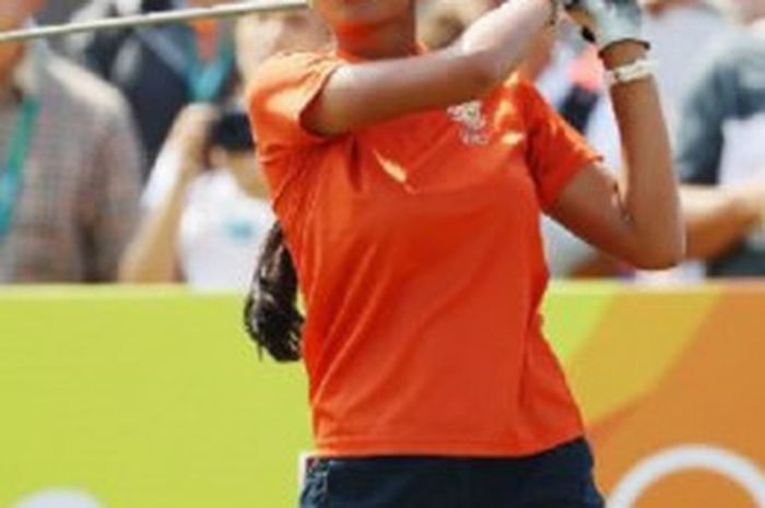 Aditi Ashok, bintang baru di golf profesional, yang berasal dari India. 