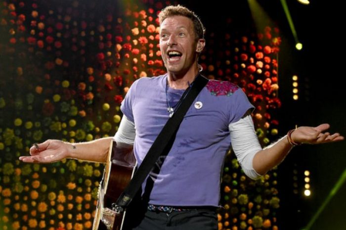 Pentolen grup band Coldplay, Chris Martin.