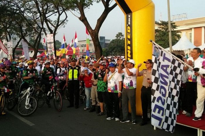 Gowes Pesona Nusantara (GPN) 2017 sudah melewati enam etape. Secara keseluruhan, peserta program kegiatan dari Kemenpora ini sudah menempuh jarak bersepeda 4.011 kilometer.