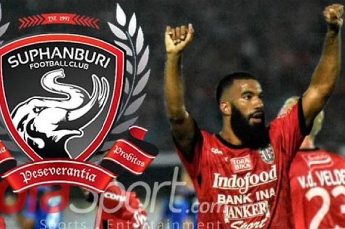    Sylvano Comvalius resmi bermain untuk klub Thailand, Shopanburi FC.   