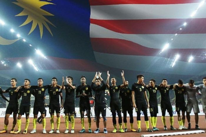       Timnas Malaysia di SEA Games 2017.      