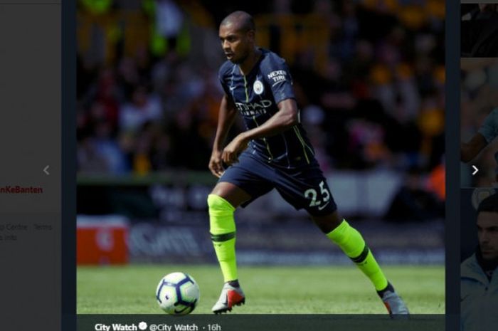 Seperti sebuah kebutuhan primer, Manchester City tampak tak bisa hidup tanpa kehadiran Fernandinho.