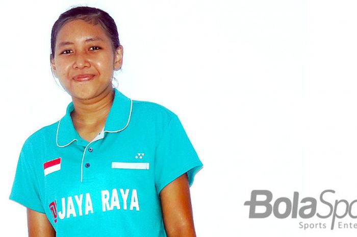 Maharani Sekar Batari, pebulu tangkis putri Indonesia.