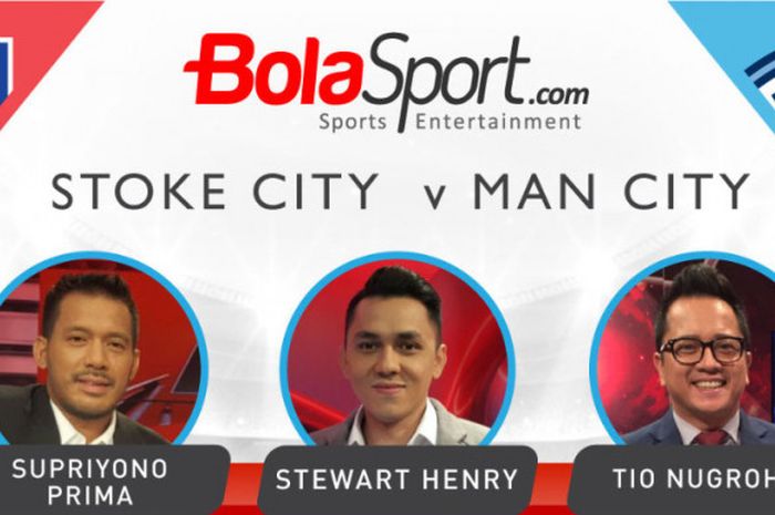 Tiga pengamat sepak bola memprediksi hasil pertandingan antara Stoke City vs Manchester City.