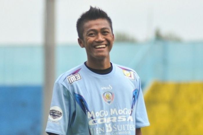 Kiper muda milik Arema FC, Utam Rusdiana.