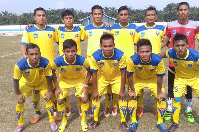 Skuat PSBL Langsa saat mengalahkan Bintang Jaya di pertandingan ISC B beberapa waktu lalu di Stadion Mutiara Kisaran, Asahan, Sumatera Utara.