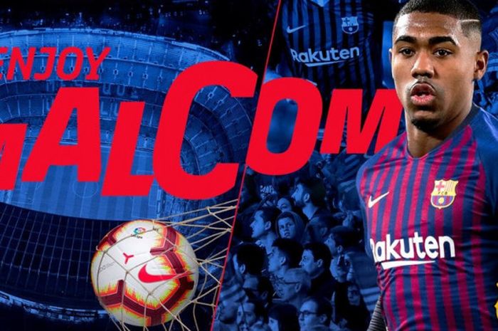 Malcom resmi bergabung dengan Barcelona