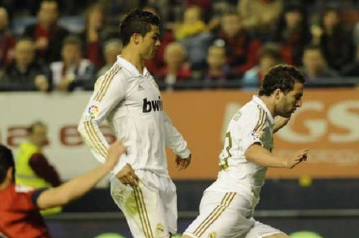 Cristinao Ronaldo dan Gonzalo Higuain